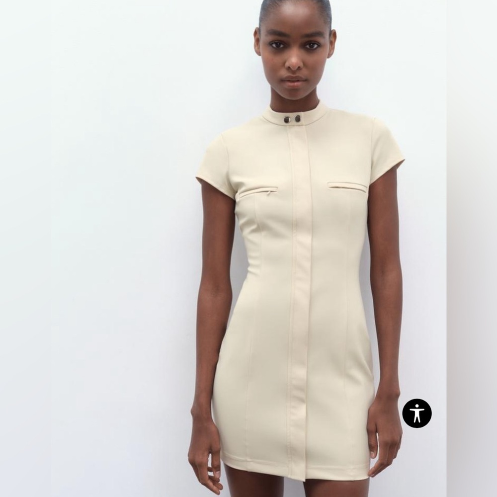 Zara Tailored Mini Dress